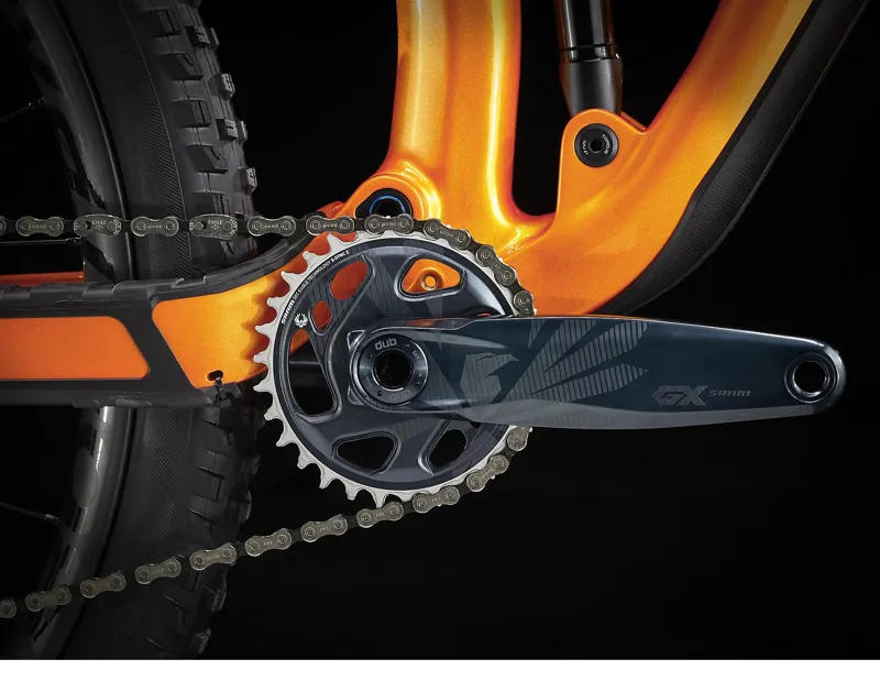 Trek Fuel EX 9.8 GX Mountain Bikes in Lithium Grey/Orange X-Small-8